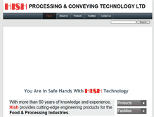 Tablet Screenshot of hishco.com